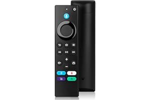 ILEBYGO Telecomando vocale di ricambio di terza generazione L5B83G Applicabile a Fire TV Stick (4K, 4K Max, Lite),Fire TV Cube (1a&2a gen),Fire TV Stick (2a&3a gen),Fire TV Stick 4K Bundle