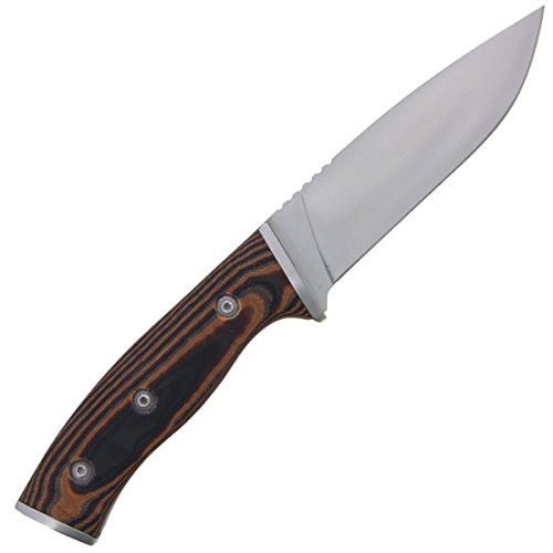 G8DS® Outdoormesser Fahrtenmesser „Satin Micarta“ Micarta Satin Finish inkl. Etui - 4