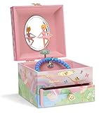 Ideal para almacenar joyas de niñas, incluyendo pulseras, collares, anillos y otros tesoros preciosos.