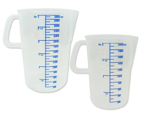 Preisvergleich Produktbild Buchsteiner Profi-Messkannen-Set, 2-teilig