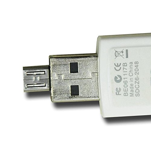 OTG Adapter Konverter Kolong Micro USB Stecker auf USB Buchse OTG Adapter Konverter für OTG Android Handy bzw. Tablets 15,4 (L) x 11 (W) mm - 6