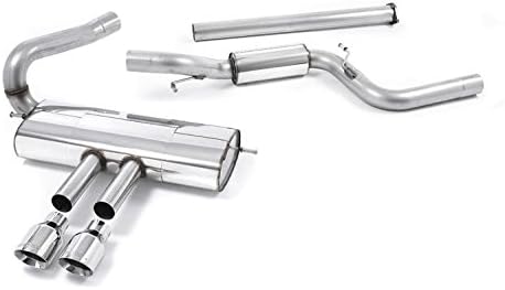 Milltek SSXFD122 2012 Focus Mk3 ST 2.0-litre EcoBoost Estate/Sedan/Limosine GT100 Cat-back Non-resonated Polished