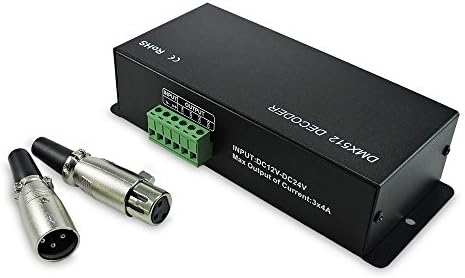 demasled Converter for Strips, 144 W, Black, 16.5 x 7.5 x 4.5 cm