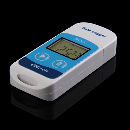 Yesfor Mini USB Temperatur Data Logger Temp Rekorder Interner Externer Sensor Neu