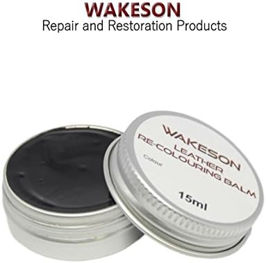 Leather Colour Restorer Balm Dye Car Interior Seats Sofas Handbags Shoes 15 ml (Grey)