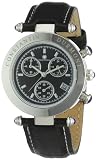 Constantin Durmont Damen-Armbanduhr Visage CD-VISL-QZ-LT-STST-BK