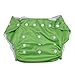 Orien 1Pc Green Baby Cloth Diaper Washable Nappy Cover Waterproof Wrap Pants