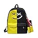 Produktbild Longzjhd 2 Stück Frau Lächeln Schulter Bookbags Mädchen Schule Reise Rucksack Tasche Mode Damen Handtasche Tasche Frauen Shopper Kuriertasche tragbar praktisch Schultertasche