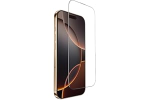 JOYROOM JR-MQS0606 Tempered Glass Screen Protector for iPhone 17 Pro, 2.5D Full Screen Coverage with Dustproof Design, High Definition Clarity, Black