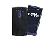Produktbild LG V10 Hülle, Pierre Cardin Premium Luxuriöser italienischer echtem Rindsleder Rückseitige Hartgehäuseabdeckung (Black)