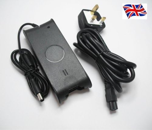 FOR DELL LATITUDE D430 LAPTOP CHARGER PA-12 AC ADAPTER 19.5V 3.34A 65W MAINS BATTERY POWER SUPPLY UNIT INCLUDES POWER CORD C7 CABLE MAINS FIGURE 8 2 3 PRONG UK PLUG LEAD