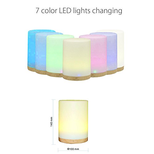 X-Jang Aroma Diffuser/Diffusor, Ultraschall Luftbefeuchter Humidifier mit LED Farbwechsel,sicher und leise,Aromatherapie diffuser,ätherische Öl diffuser/Duftöl für diffuser/diffusor,also Für wasser - 5