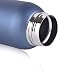 Insulated Thermos 8oz Vacuum Stainless Steel Water Bottle with Handle for Commute/Morning Cup/Lunch Bag(Blue, L.&G.)