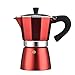 Produktbild Tellabouu for Tragbare Multi Color Aluminium Herd Elektrische Espresso Kaffee Moka Pot Maker Heizung Filter Latte Tasse für Home Office