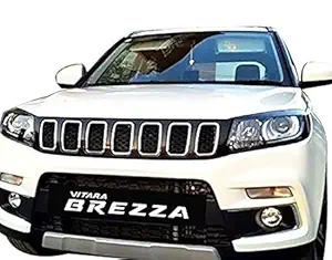 CAR SAAZ Compass Style Front Grill Compatible with Vitara Brezza Type 1(2016-2019)