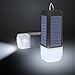 Produktbild LED Campinglampe Solar Lampe Camping Laterne USB Aufladbar mit eingebauten Batterien IP44 Wasserdicht Tragbare Solarlampe Gartenlaterne Taschenlampe,5 Licht Modi für Zelten,Camping, Angeln,Wandern