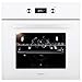 Produktbild Einbau-Backofen BO 6433 W Farb-Design weiß Verglaste Design-Front und Edelstahl-Design-Griff, EEK: A
