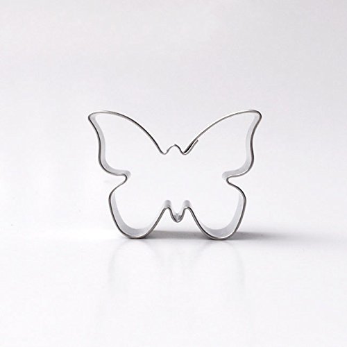 Schmetterling ca. 3,9 cm, Ausstecher, Ausstechform aus Edelstahl
