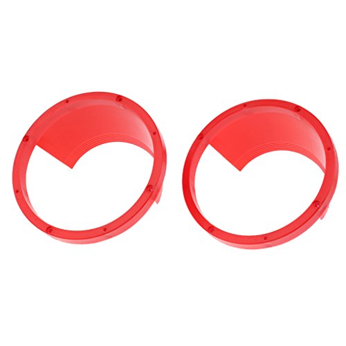 Segolike 1 Pair Waterproof Car Audio 6.5 Dia Speaker Spacers Extender Rings Red RS.355 (67.00% Off) - Amazon
