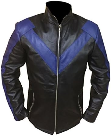 Nightwing Dick Grayson Real Leather Jacket