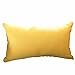 Price comparison product image Ronamick Rectangle Cushion Cover Silk Throw Pillow Case Pillowcase Pure Color Stylish Party Cushion Cover 30cm*50cm/12"*20" (YE)