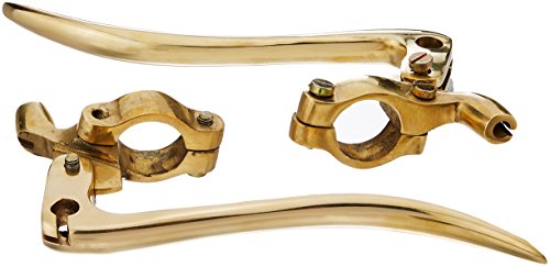 Royal Erado RGLE-16 Brake and Clutch Lever for Bikes (Brass, Set of 2)