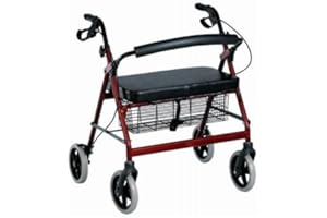 MORETTI IBÉRICA Andador Maxi Bariátrico XL (Resistente 200 Kg) 4 Ruedas Apollo HD