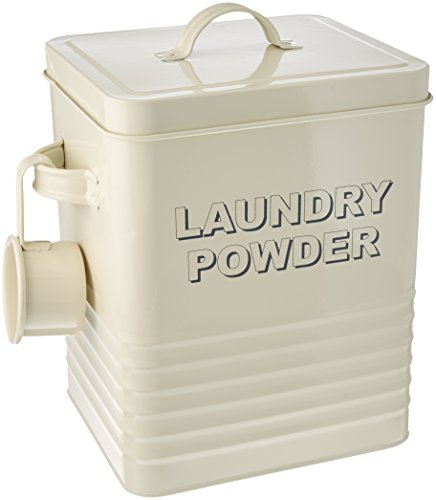 Lesser und Pavey 24 cm Home sweet home Laundry Powder Box, cremefarben