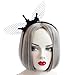 Produktbild kuangkk Halloween Damen Kopfschmuck Spitze Krone Haarreif Prinzessin Haarband Party Kostüm Cosplay (schwarz)