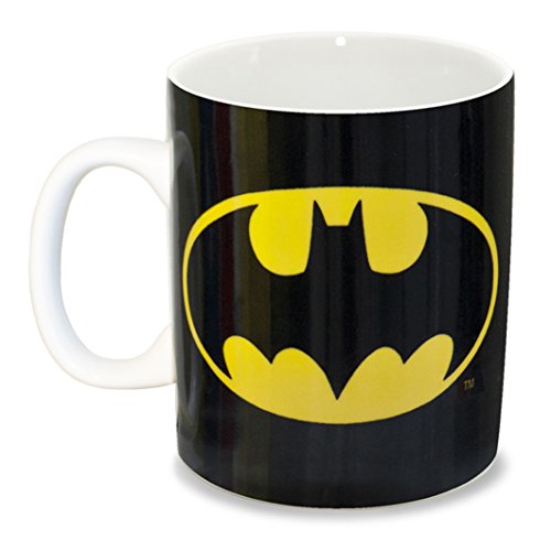 DC-Comics-Superheld-GC-Batman-Logo-XXL-Porzellan-Tasse-Kaffeebecher-schwarz-Lizenziertes-Originaldesign-LOGOSHIRT