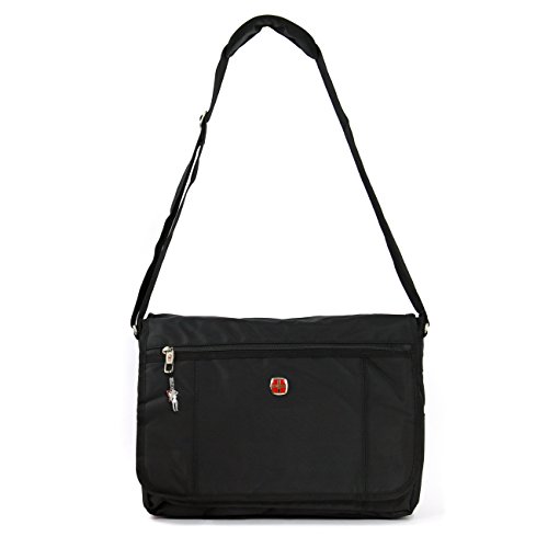 XXL Notebooktasche Laptoptasche Akten Laptop Notebook Tasche FLUGBEGLEITER MESSENGER UMHÄNGETASCHE ARBEITSTASCHE - 2
