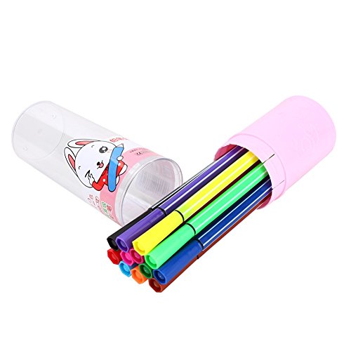 Waschbar Aquarell Stifte Farbig Bleistift Set Marker Malerei Zeichnung Kunst Zubehör Für Kinder Erwachsene Malbuch Zeichnung Skizzieren ( Farbe : 12 Colors ) - 3