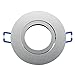 Produktbild Einbaurahmen schwenkbar mit Druckring Silber gebürstet