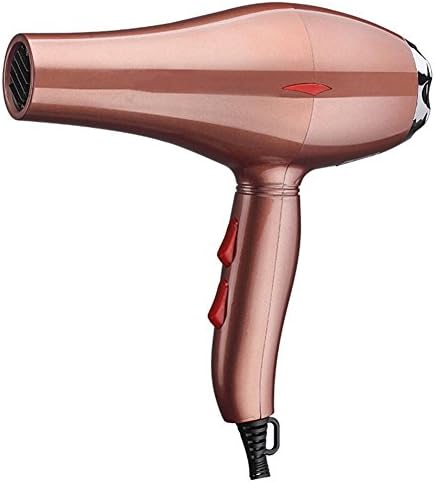 WYJD Hairdryer ® 1600W powerful professional Hair Dryer Blow Dryer Hot with Cold shot Plug Hairdryer 110V/240V , gold