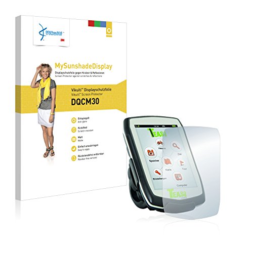Vikuiti MySunshadeDisplay Displayschutzfolie DQCM30 von 3M passend fr A-Rival Teasi one Adventure (Entspiegelt (matt), Hartbeschichtet, Schmutzabweisend, Sehr einfache Montage, Rckstandsfrei entfernbar)