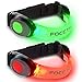 Produktbild FOCCTS 2 Stück Sicherheits Blinken LED Armband Hell Leuchtendes Jogging Licht