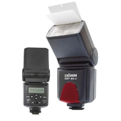 Dörr 371065 DAF-44 WI Blitzgerät für Olympus/Panasonic Kamera (4,3 cm (1,7 Zoll) LCD-Display) schwarz Dörr 371065 DAF-44 WI Blitzgerät für Olympus/Panasonic Kamera (4,3 cm (1,7 Zoll) LCD-Display) schwarz
