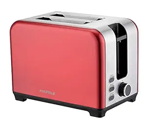 Hafele Amber 930-Watt Pop-up Toaster, Red