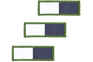 Official Issue 3x Royal Signals TRF Hook-Loop Backing Rectangular Minimalist Patch