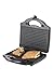 Produktbild Korona - XXL Sandwichmaker  47016 I American Toast 13 x13 cm  I 1200 W I Edelstahl-Schwarz
