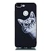 Produktbild Everainy Kompatibel für Huawei Honor 9 Lite Hülle Silikon Bumper Gummi Kreativ Neu Cover Hüllen für Huawei Honor 9 Lite Handyhülle Stoßfest TPU Stoßstange Schwarz Schutzhülle (Neugierige Katze)