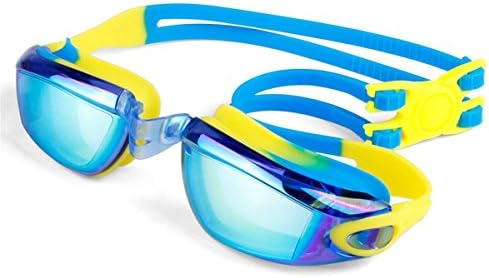 DYEWD Swimming goggles,Anti-fog, waterproof, anti-UV swimming goggles, no leakage design swimming goggles, HD electroplating swimming goggles, adult men's swimming goggles, ladies, adolescents, children's swimming goggles