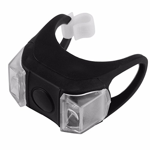 Hochwertiges LED Fahrradlichter Set – Signallichter – überall einsetzbar, rot und schwarz – VERBESSERTE VERSION – wasserdicht – aus Silikon - 5