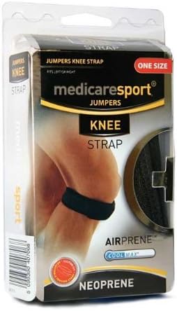 Medicare Sport Neoprene Jumpers Knee Strap - ONE SIZE FITS ALL by Medicare Sport