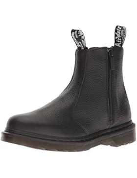 Dr. Martens Damen 2976 W/Zips Chelsea Boots, Dunkelbraun