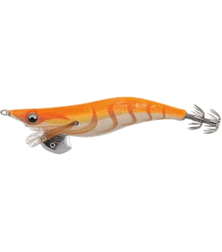 Señuelos Para Calamar Eging - Pack De 3 Unidades, 20g, Hundimiento, Colores Naranja/Rosa/Verde - Pesca Sepia, Calamar