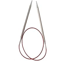 ChiaoGoo Red Lace mezgimo virbalai su valu 40cm - 100cm - Pasaulio Siūlai