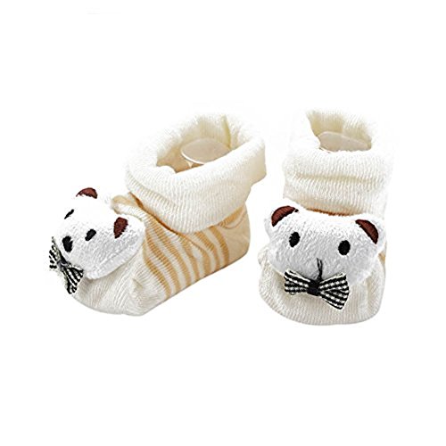 Etosell Kids Baby Unisex Newborn Animal Cartoon Socks Cotton Shoes Boots I