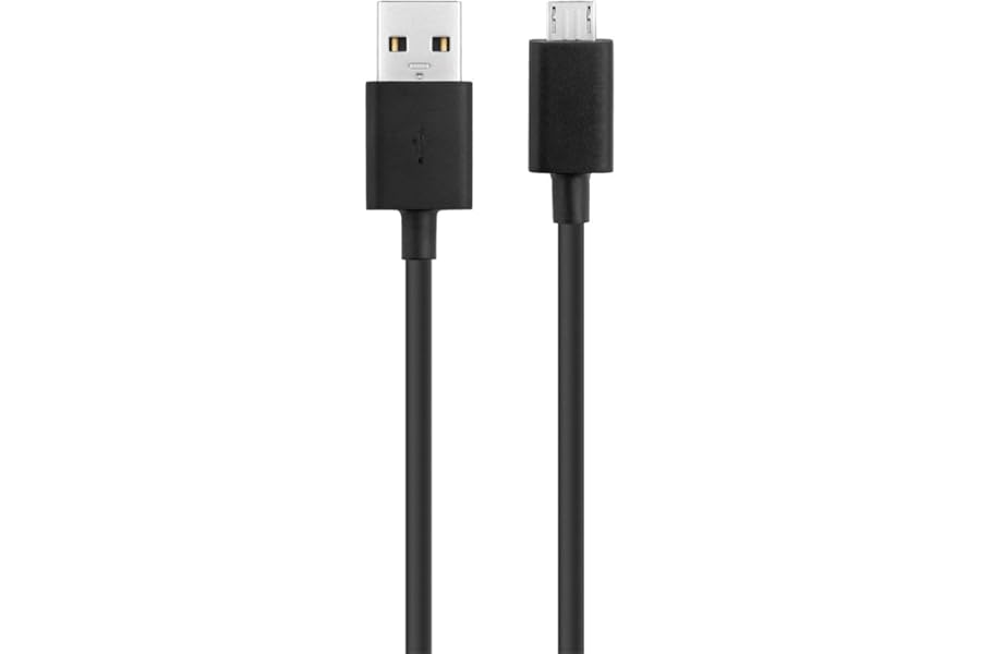 Amazon PowerFast USB to Micro USB Cable for Accelerated Charging (compatible with most Micro-USB devices including tablets, E-readers, smartphones and more)