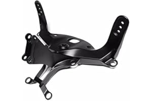 BHYSHOP Nero anteriore superiore carenatura Cowl Stay faro staffa per YZF R1 2004 2005 2006